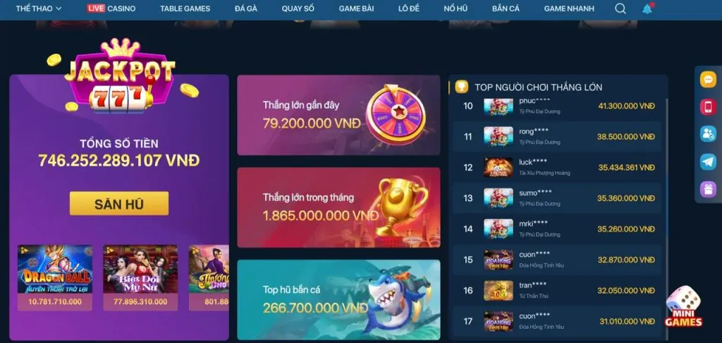 Tính năng mới g28 nổ hũ